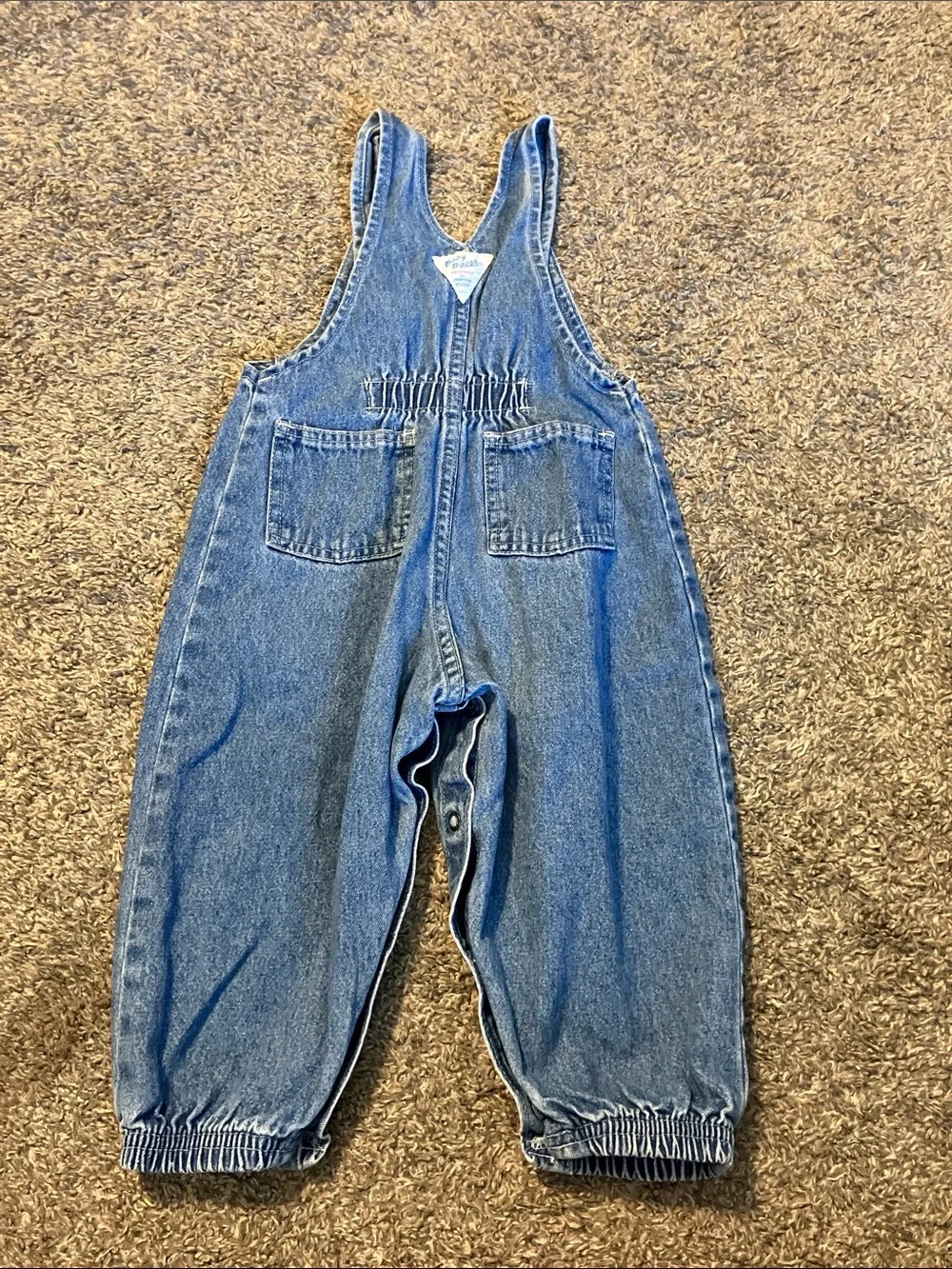 Vintage OshKosh B'gosh Vestbak Denim Kid’s Overalls